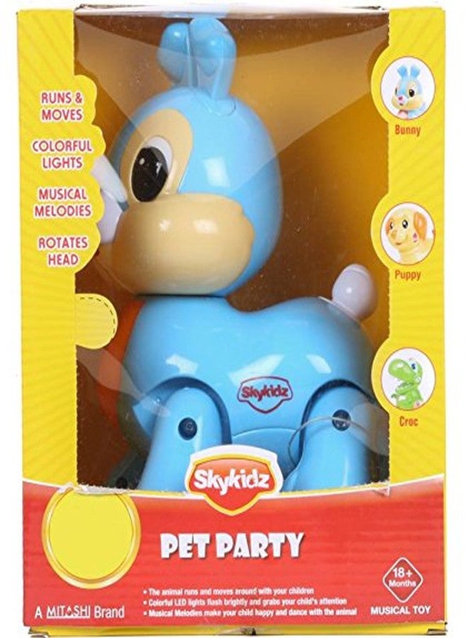 Mitashi Skykidz Pet Party - Bunny, Blue/Pink - Image 3